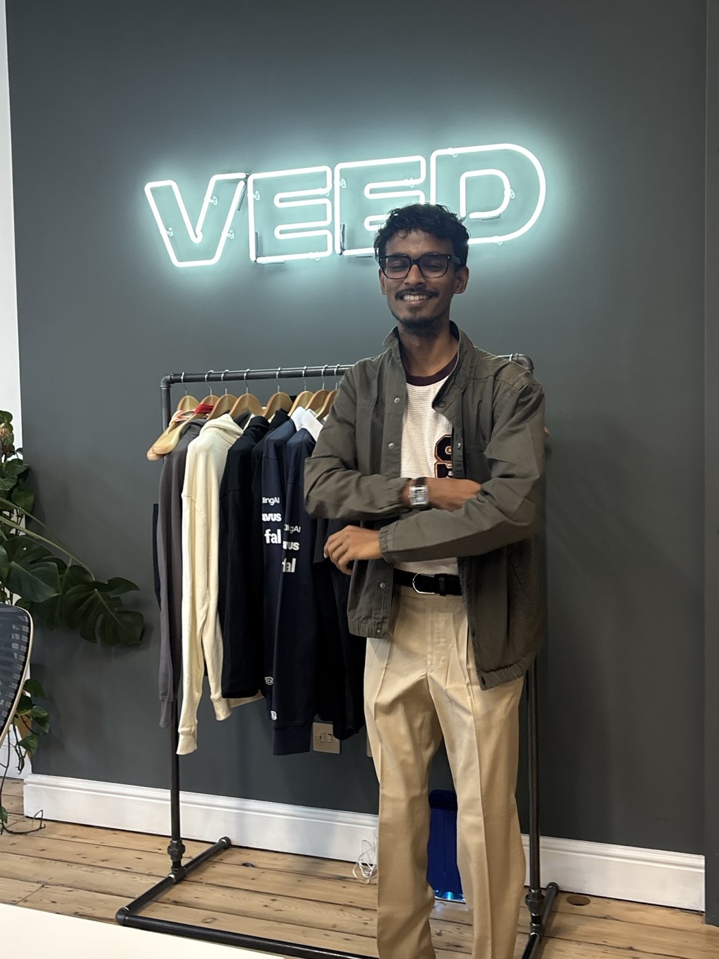At a London tech office