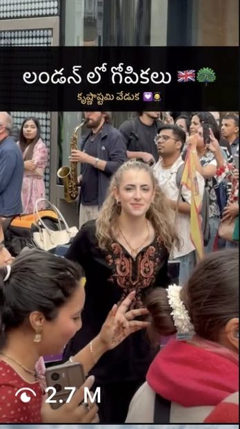 An Instagram reel with 2.7 million views